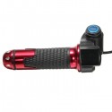 12V-99V Universal Motorcycle Voltage Display Digital Handlebar Grip With Lock Keys