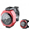 22-28mm Motorcycle Clock+Thermometer Luminous Waterproof Handlebar Mount