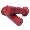 22/24MM Motorcycle Rubber Grips Handlebar Hand Grip For Retro Halley 883 CG125 Prince For Yamaha For Kawasaki CB400