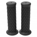 22/24MM Motorcycle Rubber Grips Handlebar Hand Grip For Retro Halley 883 CG125 Prince For Yamaha For Kawasaki CB400