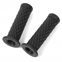 22/24MM Motorcycle Rubber Grips Handlebar Hand Grip For Retro Halley 883 CG125 Prince For Yamaha For Kawasaki CB400