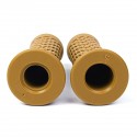 22/24MM Motorcycle Rubber Grips Handlebar Hand Grip For Retro Halley 883 CG125 Prince For Yamaha For Kawasaki CB400