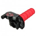 22mm 7/8 inch Throttle Grips Twist With Cable Quick Action For 110cc 125cc Pit Dirt Bike Red