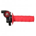 22mm 7/8 inch Throttle Grips Twist With Cable Quick Action For 110cc 125cc Pit Dirt Bike Red