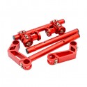 22mm 7/8inch 6061 Aluminum Magic handlebar Alloy Sand Blasting Technology Finished Fat Bar Motorcycle Handlebar