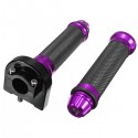 22mm CNC Aluminum Throttle Tube Handbar Grips For Motorcycle Dirt Bike