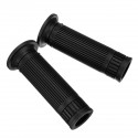 22mm/24mm Rubber Handlebar Hand Grips Bar End For Motorcycle Bike ATV Dirt Cafe Racer