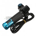 24V 36V 48V Scooter EBike Electric Throttle Grip Handlebar LED Digital Meter