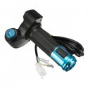 24V 36V 48V Scooter EBike Electric Throttle Grip Handlebar LED Digital Meter