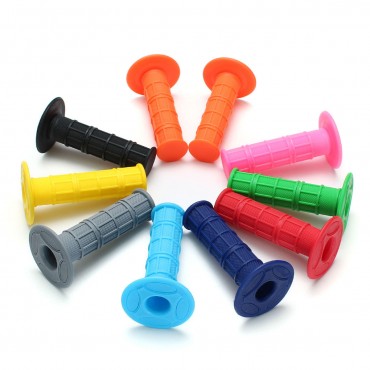 2pcs 7/8 Inch 22mm 9 Color Motorcycle Rubber Handlebar Grip For CRF/YZF/WRF/KXF/KLX/RMZ