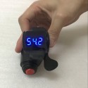 36V/48V/60V/72V Thumb Throttle w/ LCD Digital Battery Voltage Display For Ebike Scooter