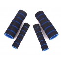 4pcs Motorcycle Handlebar Grip Cover Set Soft Non Slip Foam