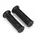 7/8 Inch 22cm Motorcycle Handlebar Grip Retro Handle Rubber Bar Rubber Gel Grip