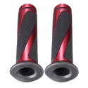 7/8 Inch 22mm Aluminum Motorcycle Handlebar Gel Hand Grips Bar Rubber