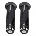 7/8 Inch 22mm Aluminum Motorcycle Handlebar Gel Hand Grips Bar Rubber