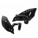 7/8 inch22mm 7 Color Universal Motorcycle Double-sided Carbon Fiber Anti-fall Hand Guards Protect The Brake Lever Windshield Handle Device