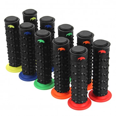 7/8inch 22MM Anti-slip Rubber Motorcycle Motorcross Handlebar Hand Grips Fit Dirt Pit Bike