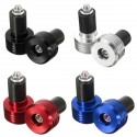 7/8inch Motorcycle Aluminum Handlebar Grips End Cap Plugs 4 Colors