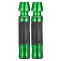 7/8inch Pair Universal Handlebar Rubber Hand Grips Motorcycle Sports Bike Aluminum