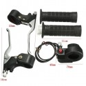 7/8inch Twist Throttle Hand Grips & Kill Switch & Brake Clutch Lever Kit For Mini Moto Pocket Dirt B