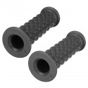 7/8inch Universal Motorcycle Cafe Racer Classic Rubber Handlebar Hand Grips Bar
