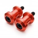 8mm Aluminum Swing Arm Spools Sliders Bolts For Suzuki/Honda/Kawasaki/Triumph