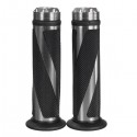 CNC Aluminum 7/8 Motorcycle Handlebar Rubber Hand Grips