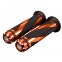 CNC Aluminum 7/8 Motorcycle Handlebar Rubber Hand Grips