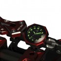 Motorcycle Clock Luminous Mount Waterproof Shock ResistanT-Handlebar Handlebar 22-28mm/0.8-1.1in