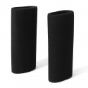 Motorcycle Foam Handlebar Grip Slip-on Anti Vibration Comfort Cover Black