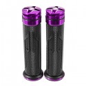 Pair 7/8 22mm Universal Handlebar Grips For Motorcycle Motorbike