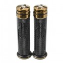 Pair 7/8 22mm Universal Handlebar Grips For Motorcycle Motorbike