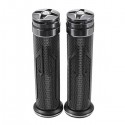 Pair 7/8 22mm Universal Handlebar Grips For Motorcycle Motorbike