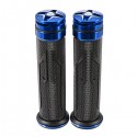 Pair 7/8 22mm Universal Handlebar Grips For Motorcycle Motorbike