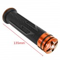 Pair 7/8 22mm Universal Handlebar Grips For Motorcycle Motorbike