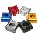 1 1/8inch 28mm CNC Handlebar Fat Bar Riser Mount Clamp Adaptor for Pit Dirt Motorcycle