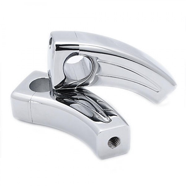 1 inch Chrome Handlebar Risers For Harley Honda Yamaha Suzuki Kawasaki