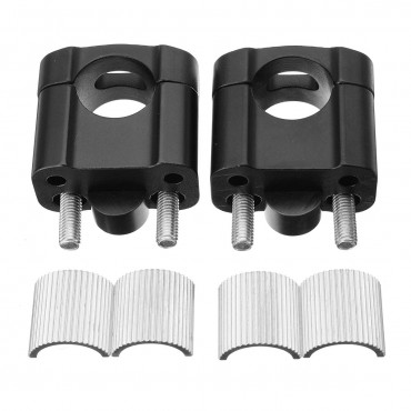 22MM 28MM Universal Motorcycle HandleBar Clamp Riser Taper Dirt Bike