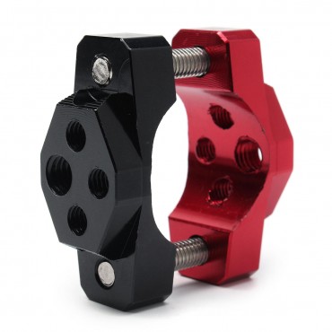 22MM Motorcycle Bicycle Aluminum Alloy Handlebar Spotlight Headlight Holders Bracket Clamp