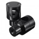 25mm Black Motorcycle BilleT-Handlebar Holder Risers For Harley Davidson