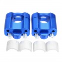 2PCS HandleBar Riser Mount Clamp Adapter 22 & 28mm Alu Dirt Bike ATV Universal