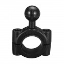 38.1-50.8mm Round Tube Universal Motorcycle Handlebar Rail Mount U Bolt Mounting Base 1inch Ball Head