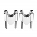 7/8 inch Rise 30mm Motorcycle Handlebar Riser Aluminum Bar Clamps Mount For Yamaha MT07 MT0 For Kawasaki For Triumph For Honda Dirt Bike Scooters