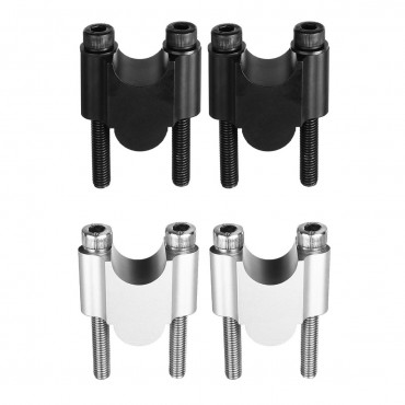 7/8 inch Rise 30mm Motorcycle Handlebar Riser Aluminum Bar Clamps Mount For Yamaha MT07 MT0 For Kawasaki For Triumph For Honda Dirt Bike Scooters