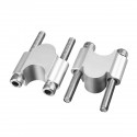 7/8 inch Rise 30mm Motorcycle Handlebar Riser Aluminum Bar Clamps Mount For Yamaha MT07 MT0 For Kawasaki For Triumph For Honda Dirt Bike Scooters