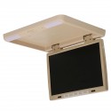 15.4 Inch Car DVD Player HDMI TFT LCD DVD Roof Mount In Car Flip Down Overhead Monitor