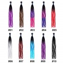 10Colours 24inch Helmet Pigtails / Ponytail Motorcycle Bike Helmet Braids Removable