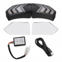 12V Wireless Motorcycle Helmet LED Brake Turn Signal Light Indicator