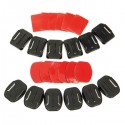 24 pcs Helmet Accessories Flat Curved Adhesive Pad Mount For Gopro Hero 3 3+ 4 5