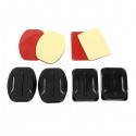 24 pcs Helmet Accessories Flat Curved Adhesive Pad Mount For Gopro Hero 3 3+ 4 5